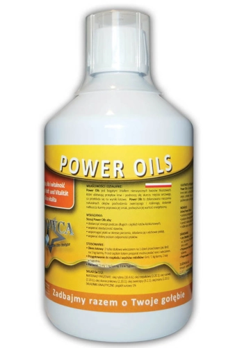 POWER OILS Mrowca 500ml - 50% TERMIN WAŻNOŚCI 01.2024 ENERGIA, SIŁA I WITALNOŚĆ 