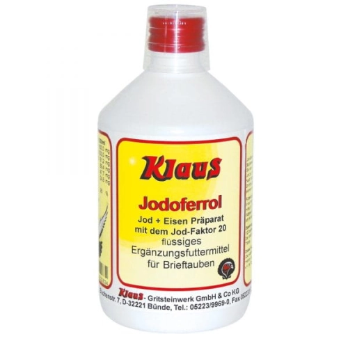 Klaus Jodoferrol 500ml preparat jodowo-żelazowy