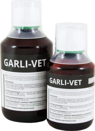 GARLI-VET  250ml –Siła czosnku i żeń-szenia  