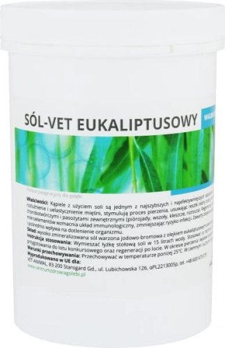 Sól-Vet Eukaliptusowy  1kg