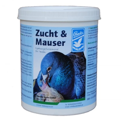 Zucht & Mauser 500g - chów i pierzenie