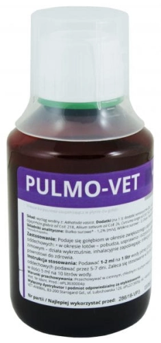 PULMO-VET 125 ml  na drogi oddechowe
