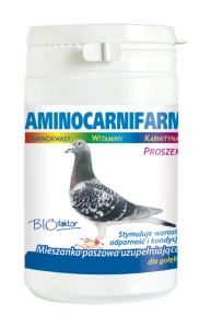 Aminocarnifarm 200g stymuluje wzrost, odporność i kondycję