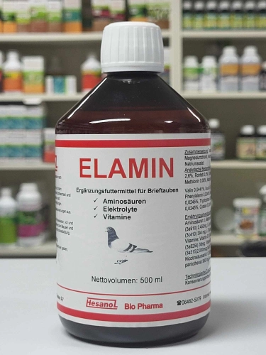 Elamin 500ml - elektrolit, witaminy, glukoza 