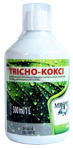 Tricho-Kokci 500ml Kontrola kokcydiozy i trichomonadozy