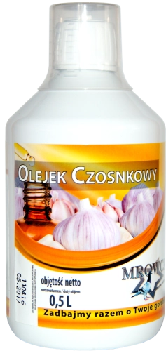 Olejek czosnkowy 500ml