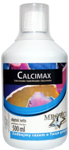 Calcimax- minerały 500ml -  źródło minerałów i witaminy D3