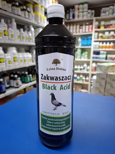 Zakwaszacz Black Acid 1000ml- sanityzacja wody