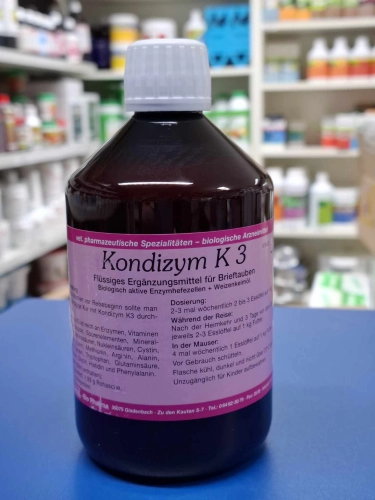 Kondizym K3 500ml Hesanol - aktywne komórki drożdży