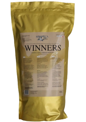 Winners 1kg- ziołowe wsparcie podczas lotów