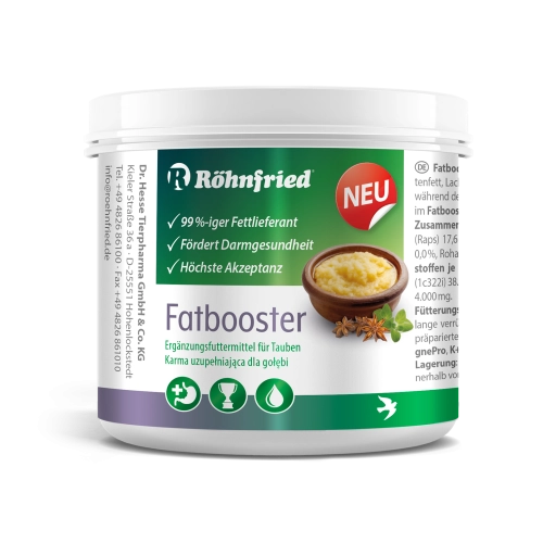 Fatbooster z oregano 465g – wzmacniacz energii dla gołębi