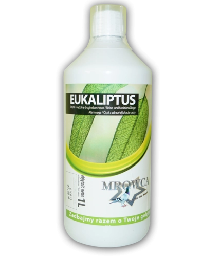 EUKALIPTUS 1000ml CZYSTE I WYDOLNE DROGI ODDECHOWE 