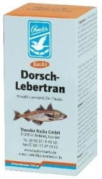 Lebertran 500ml - tran z wątróbek dorszy   