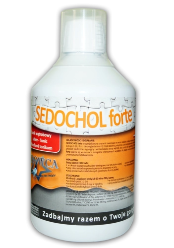 Sedochol forte Paweł Mrowca 500ml tonik wątrobowy