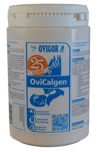 Ovicalgen 1kg - źródło wapnia z algami i olejkami eterycznymi