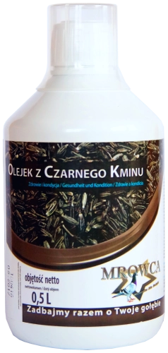 OLEJEK Z CZARNEGO KMINKU 500ml 