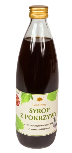 Syrop z pokrzywy 500 ml Leśna Dolina