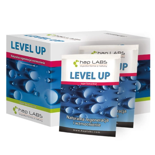 LEVEL UP 10g - 18+2szt GRATIS naturalna regeneracja i wzmocnienie 