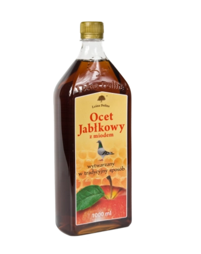 Ocet jabłkowy z miodem 1000ml