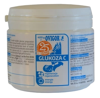 GLUKOZA C 400g - glukoza z witaminą C