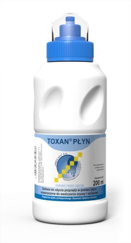 Toxan płyn 200 ml preparat gryzoniobójczy