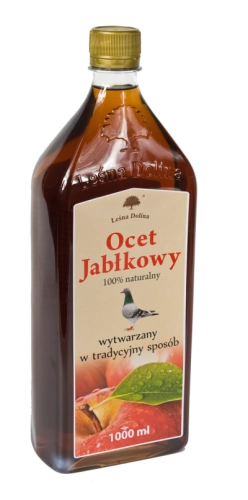 Ocet jabłkowy 100% naturalny 1000 ml